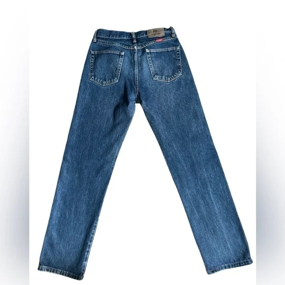 Wrangler High Rise Straight Blue Jeans - Picture 9 of 9
